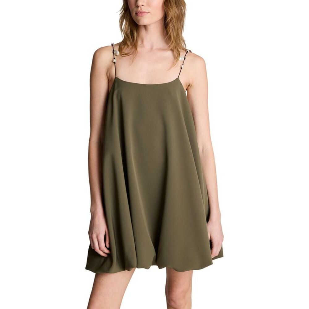 Kenneth Cole Womens  Bubble Hem Mini Dress